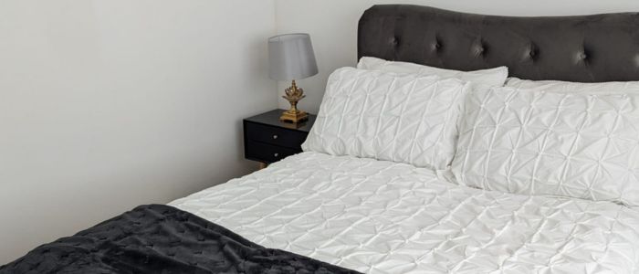 cozy ablaze bed