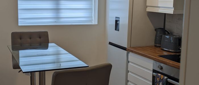 cozy ablaze kitchen