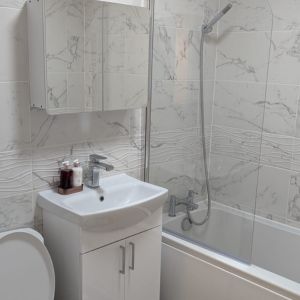 cozy ablaze washroom